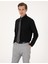 Erkek Siyah Regular Fit Uzun Kollu Basic Gömlek 50316742-VR046 4