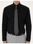 Erkek Siyah Regular Fit Uzun Kollu Basic Gömlek 50316742-VR046 7