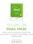 Salyangoz Özlü Kağıt Yüz Maskesi - Tüm Cilt Tipleri İçin Yoğun Nemlendirici 5'li Paket 7