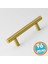 Mobilya Mutfak Çekmece Dolap Dolabı Kulbu Kulpu Kulpları (96 mm - 9.6 Cm) Gold Altın Metal 1