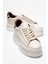 Anabel Ekru Cilt Hakiki Deri Kadın Günlük Spor Ayakkabı 1