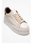 Anabel Ekru Cilt Hakiki Deri Kadın Günlük Spor Ayakkabı 3