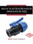 40X1¼" Plastik Küre Kaplin Vana (Kaplin-Dişi) 1