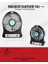 USB Girişli Taşınabilir Masaüstü Mini Fan – 3 Kademeli Hız, Şarjlı, Işıklı, Sessiz Çalışma 2