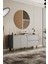 Mila Sis Gri Mdf 160 cm Raflı Konsol 2