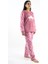 Yıldız Desenli Polar Pijama Takımı 1