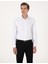 Erkek Beyaz Regular Fit Uzun Kollu Basic Gömlek 50316742-VR013 3