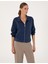 Kadın Lacivert Regular Fit Örme Hırka 50309115-VR033 3