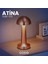 - Atina Gold Masa Lambası (Ayarlanabilir 3 Renk, Dokunmatik, Şarjlı) 1