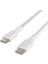" Belkin Type-C To Type-C Örgülü Kablo 1 Metre (Ikili Paket) - Beyaz 4