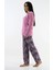 Çiçek Desenli İnterlok Pijama Takımı 4