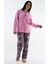 Çiçek Desenli İnterlok Pijama Takımı 5
