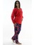 Çiçek Desenli İnterlok Pijama Takımı 4
