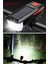 Solar Enerjili Bisiklet Işığı Ön Farı Bisiklet Kornası Su Geçirmez Güneş Enerjili USB Şarjlı Fener 1