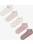 5 Çift Pamuklu Ayıcık Desenli Patik Çorap 2