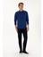 Erkek Lacivert Pantolon (Kanvas-Chino) 50311606-VR033 3