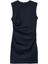Slim Fit Bisiklet Yaka Drapeli Kolsuz Mini Elbise 3