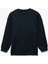 Pamuklu Uzun Kollu Bisiklet Yaka Oversize Basic Okul Sweatshirt 2