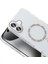 iPhone 16 Kılıf Taşlı Magsafe Şarj Özellikli Komentox Silikon Kapak 3