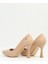 PC-54223 Z Bej Kadın Abiye Ayakkabı 1