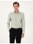 Erkek Yeşil Slim Fit Uzun Kollu Basic Gömlek 50316734-VR054 1