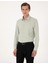 Erkek Yeşil Slim Fit Uzun Kollu Basic Gömlek 50316734-VR054 3