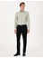 Erkek Yeşil Slim Fit Uzun Kollu Basic Gömlek 50316734-VR054 4