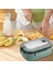 Taşınabilir Yemek Kabı Lunch Box 2 Katlı Diyet Beslenme Kutusu Saklama Kabı Çatal Kaşıklı Sefer Tası 1