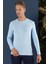 Ts 870 Slim Fit Mavi Spor T-Shirt 3