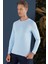 Ts 870 Slim Fit Mavi Spor T-Shirt 5