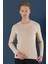 Ts 870 Slim Fit Bej Spor T-Shirt 3