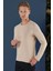 Ts 870 Slim Fit Bej Spor T-Shirt 5