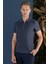 Ts 871 Slim Fit Indigo Spor T-Shirt 5