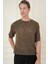 Tr 862 Slim Fit Kahve Klasik Triko 2