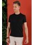 Ts 852 Siyah Spor T-Shirt 2