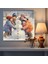 Kardan Adam Eğlenceli Kanvas Tablo - Noel Ev Dekorasyonu Mutluluk 3