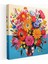 Renkli Pop Sanat Buket Kanvas Tablo 1
