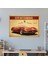 Ferrari Retro Poster - Ev Dekorasyonu Duvar Sanatı Büyüleyici Tipografi 2