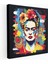 Frida Kahlo Kanvas Tablo - Dijital Illüstrasyon Isyankar Ruh Cesur 1