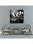 Siyah Beyaz Güvercin Duvar Sanatı - Güvercin Kanvas Tablo Duvar Dekorasyonu Ev Dekorasyonu 3
