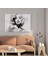 Minimalist Marilyn Monroe Kanvas Tablo: Siyah ve Beyaz Duvar Sanatı - Marilyn Monroe Ev Dekorasyonu 3