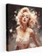Retro Marilyn Monroe Kanvas Tablo - Duvar Sanatı Retro Tarzı Eser Vintage Elbise 1
