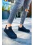Erkek Sneaker Ayakkabı Siyah MN105 4