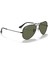 3025 002/58 58 Unisex Güneş Gözlüğü Aviator Polarize 4