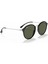 Rb 2447 901 49 Round Unisex Oval Siyah Kemik Güneş Gözlüğü 4