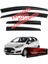 Ford Fiesta Ferrous Cam Rüzgarlığı 4lü Set 2010 2020 1