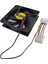 9 CM12V Molex Kasa Fanı 9X9X2.5CM Molex Ide Fan 2