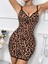 Secretsita Leopar Desenli Sırt Dekolteli Fantezi Gecelik 4