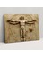 Leonardo Da Vinci Vitruvian Man Duvar Dekorasyonu - Kanvas Tablo Ev Dekorasyonu 1