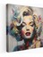 Soyut Marilyn Monroe Duvar Sanatı - Kanvas Tablo Ev Dekorasyonu Canlı Renkler 1
